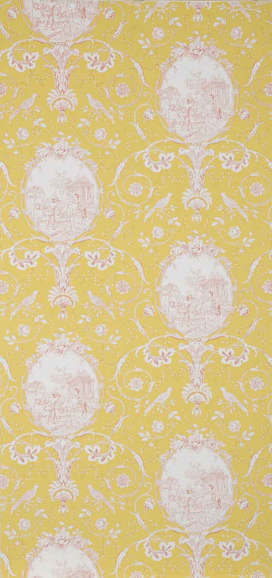 Pierre Frey La Fontaine - Ochre Red