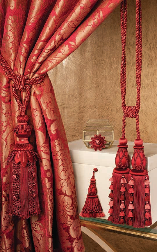 Samuel and Sons Palais Double Tassel Tieback — scenography