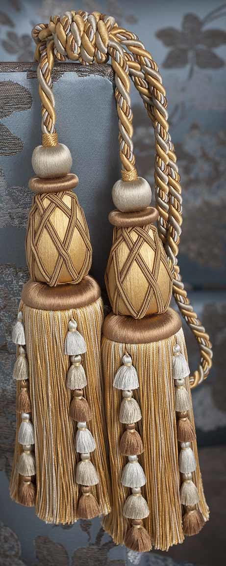 Samuel and Sons Palais Double Tassel Tieback — scenography