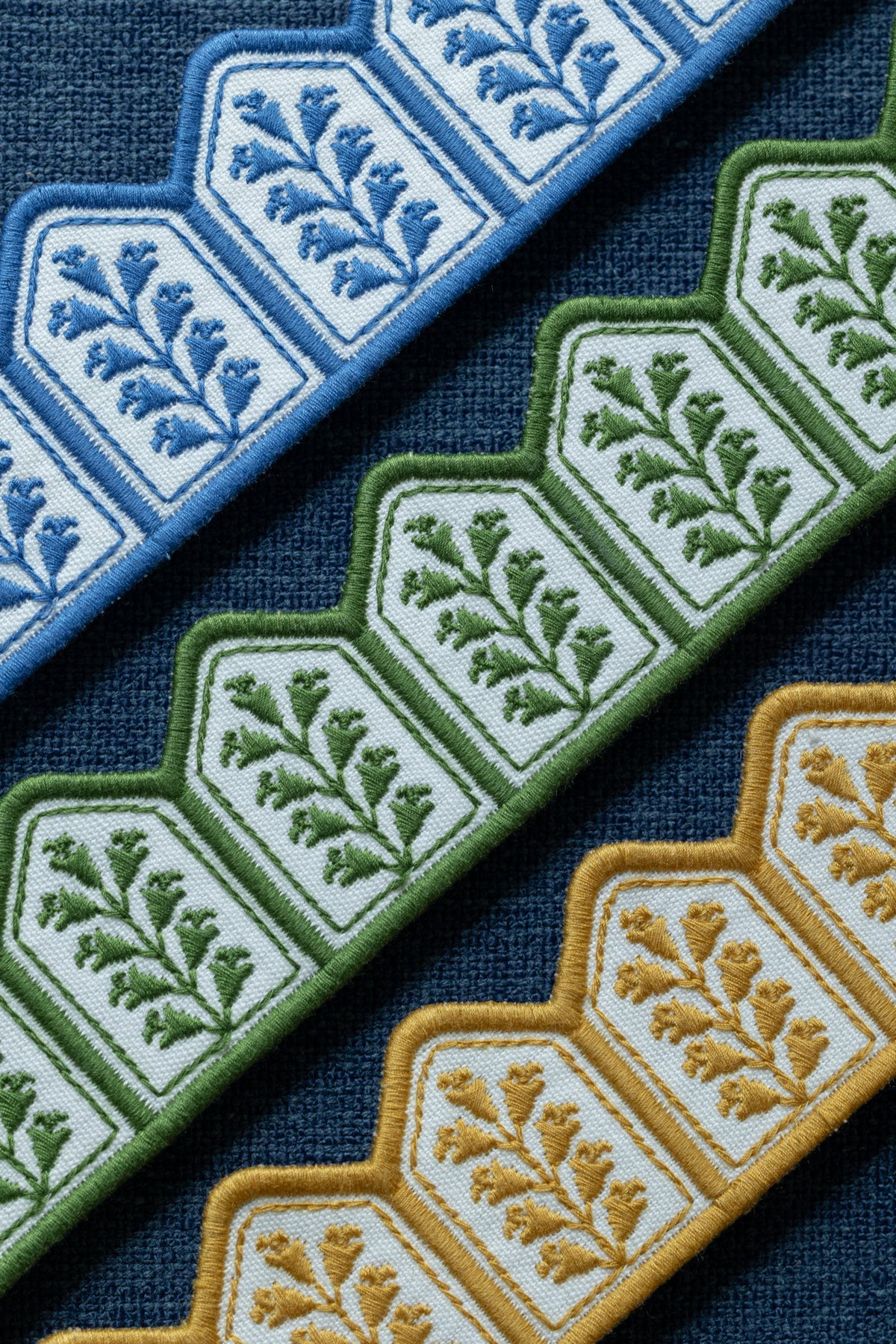 Samuel and Sons Tropic Embroidered Border — scenography