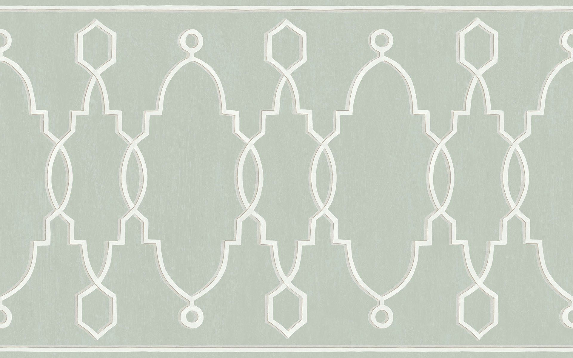 Cole & Son Parterre Border - Print Room Blue