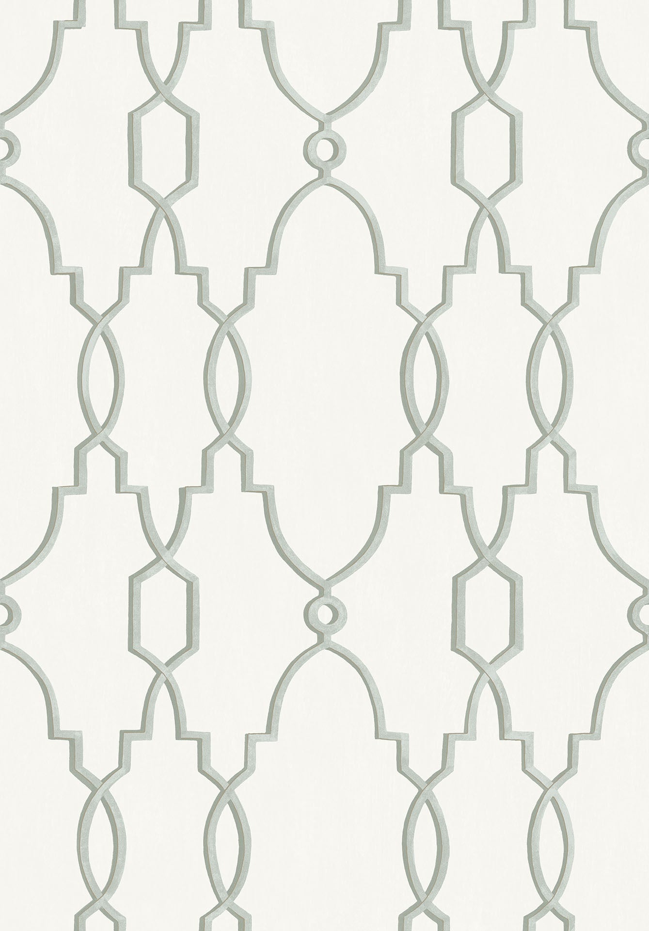 Cole & Son Parterre - Print Room Blue on Chalk