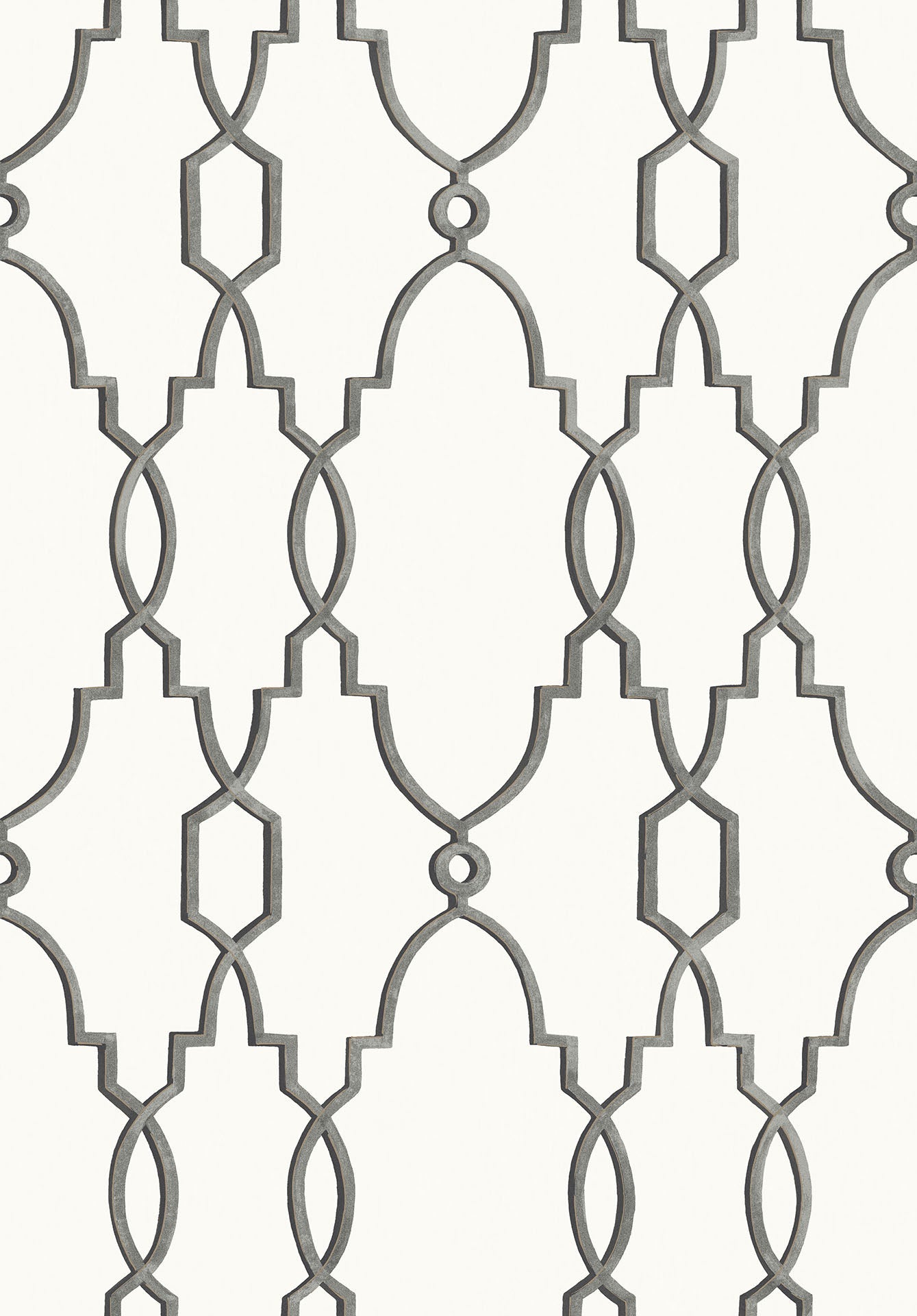 Cole & Son Parterre - Soot on Snow