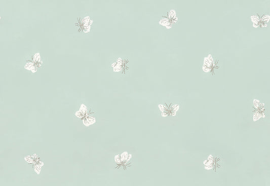 Cole & Son Peaseblossom wallpaper - Chalk on Duck Egg