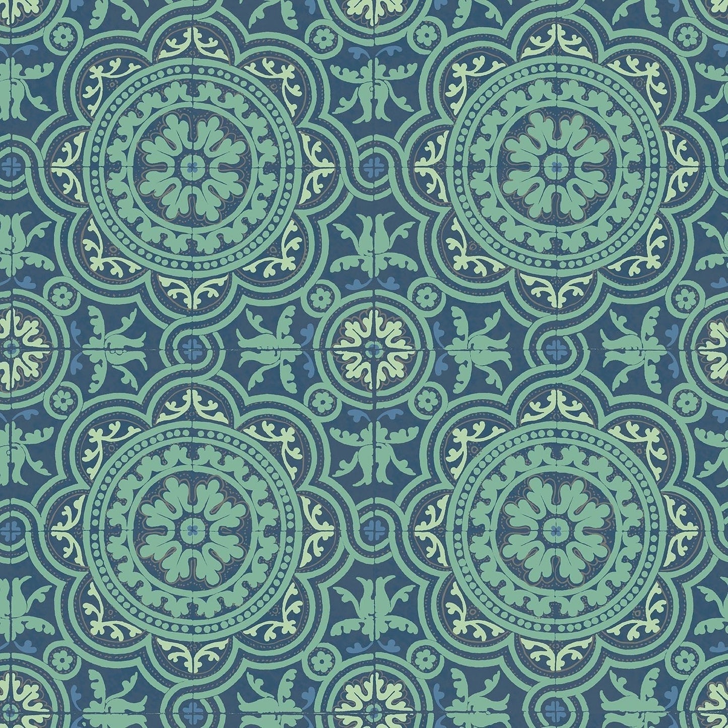 Cole & Son Piccadilly - Teal & Ink
