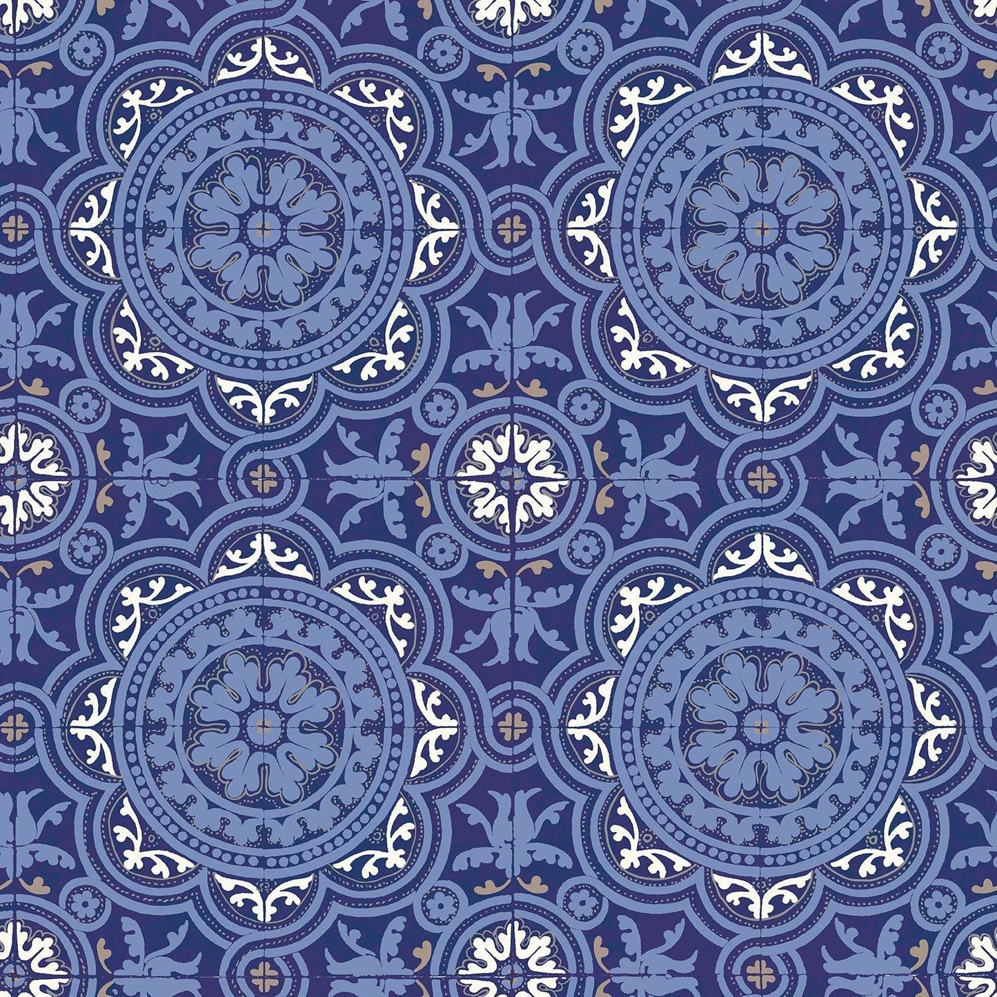 Cole & Son Piccadilly - Hyacinth Blue & Midnight