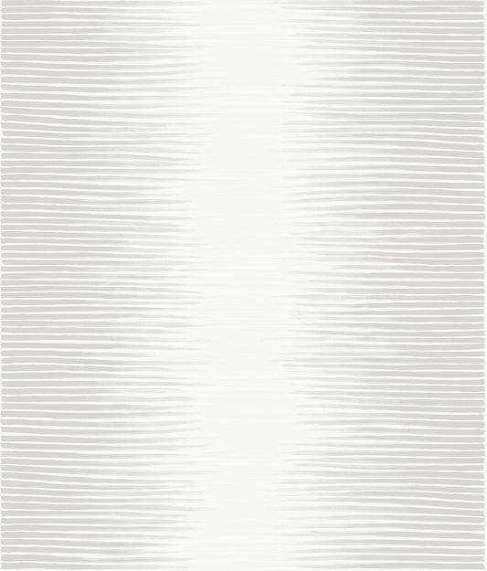 Cole & Son Plume wallpaper - Stone on White