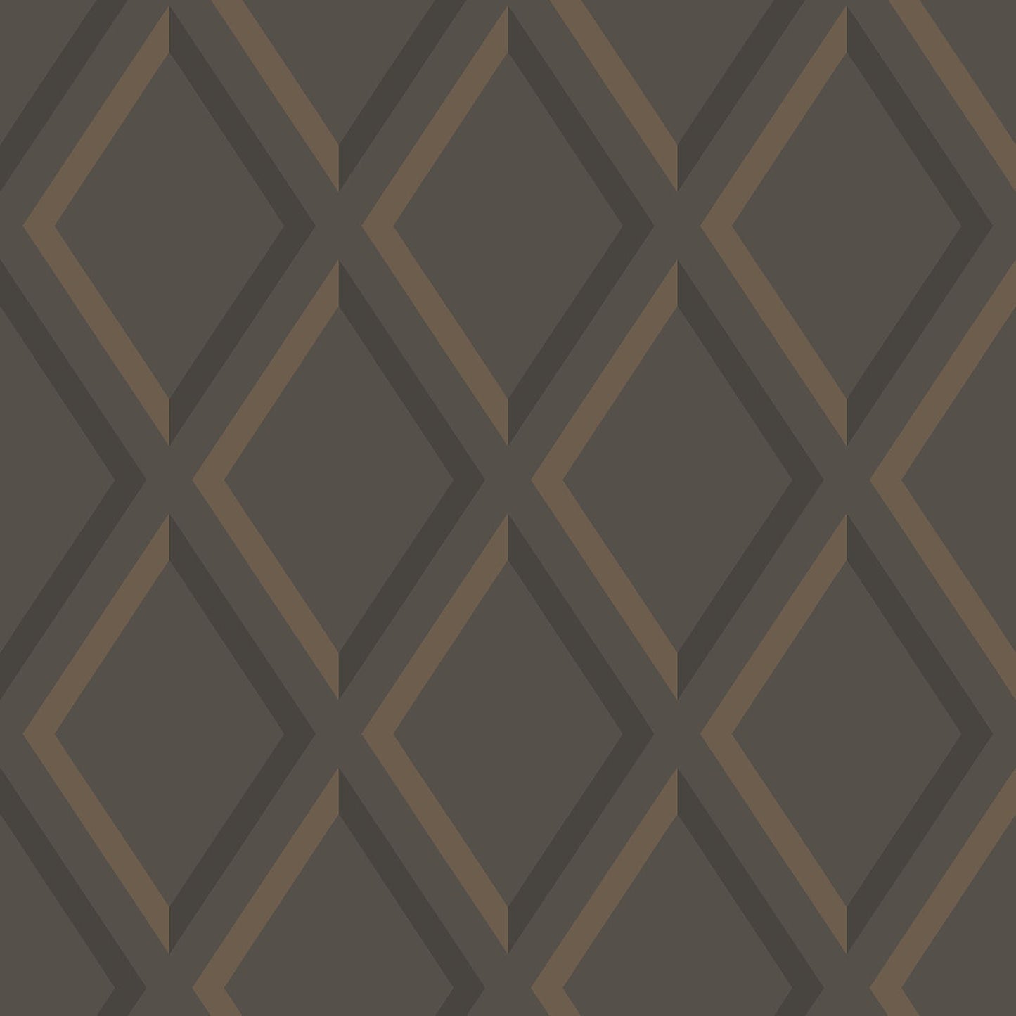 Cole & Son Pompeian - Dark Pewter & Bronze on Soot