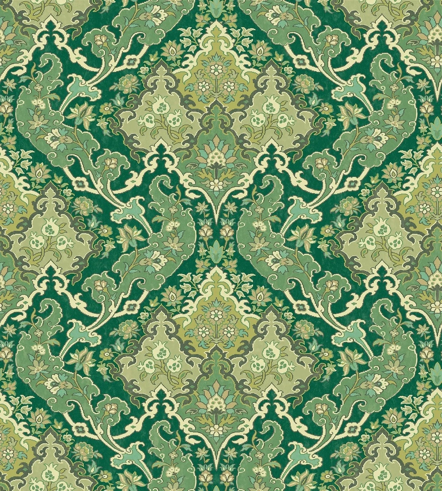 Cole & Son Pushkin - Green Multi