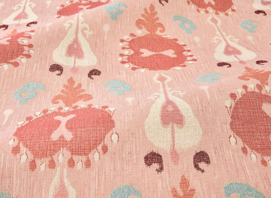 Pierre Frey Distressed damask - Carnation