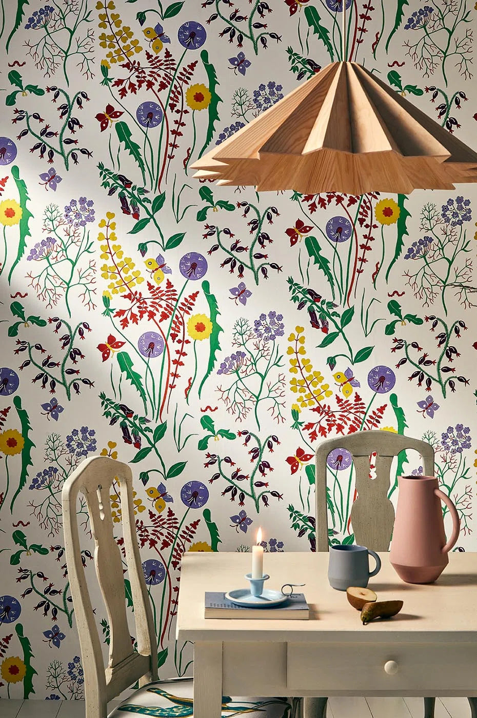 Pierre Frey Pre D'Ete Nacre — scenography