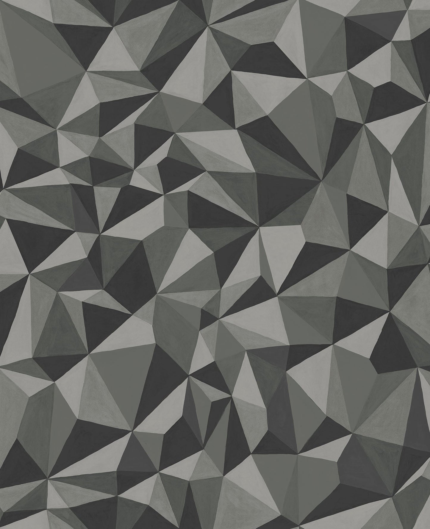 Cole & Son Quartz wallpaper - Metallic Silver & Graphite