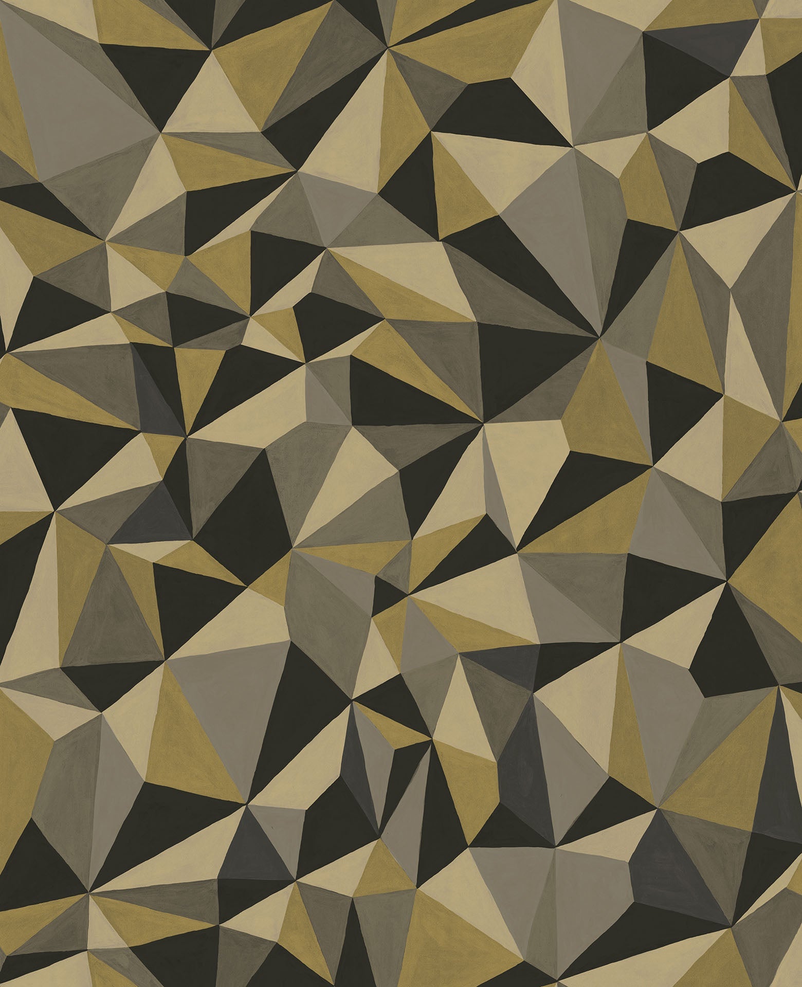 Cole & Son Quartz - Metallic Gold & Pewter