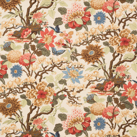 GP & J Baker | Magnolia fabric - Biscuit/Sand