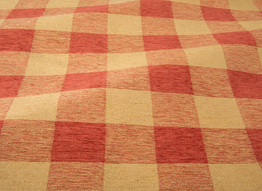 Pierre Frey Charlton check - Coral
