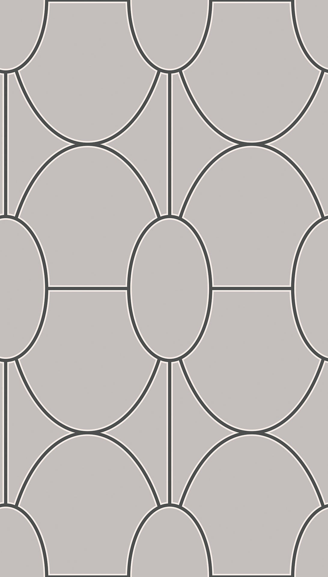 Cole & Son Riviera - Charcoal on Stone