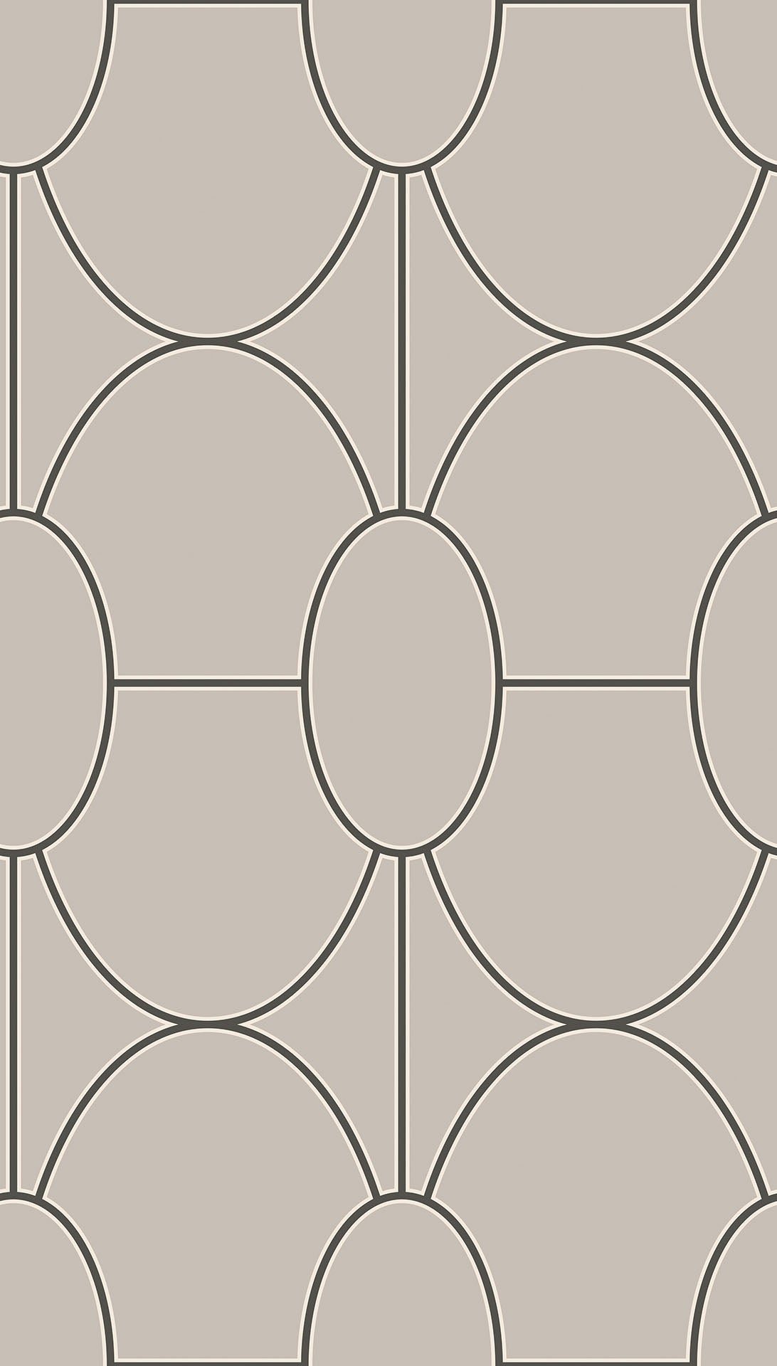 Cole & Son Riviera - Charcoal on Linen