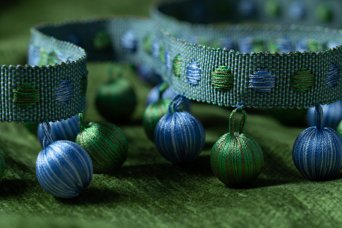 Samuel and Sons Romaunt Beaded Fringe — scenography