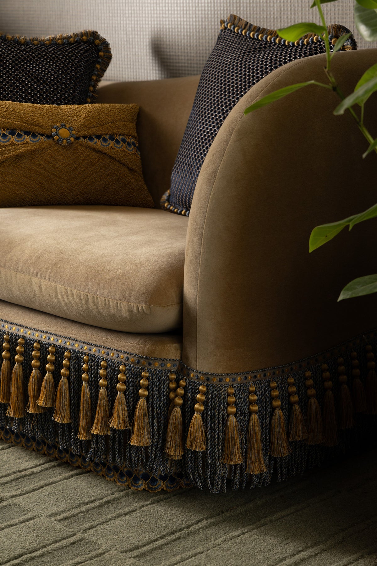 Samuel and Sons Romaunt Beaded Cord — scenography