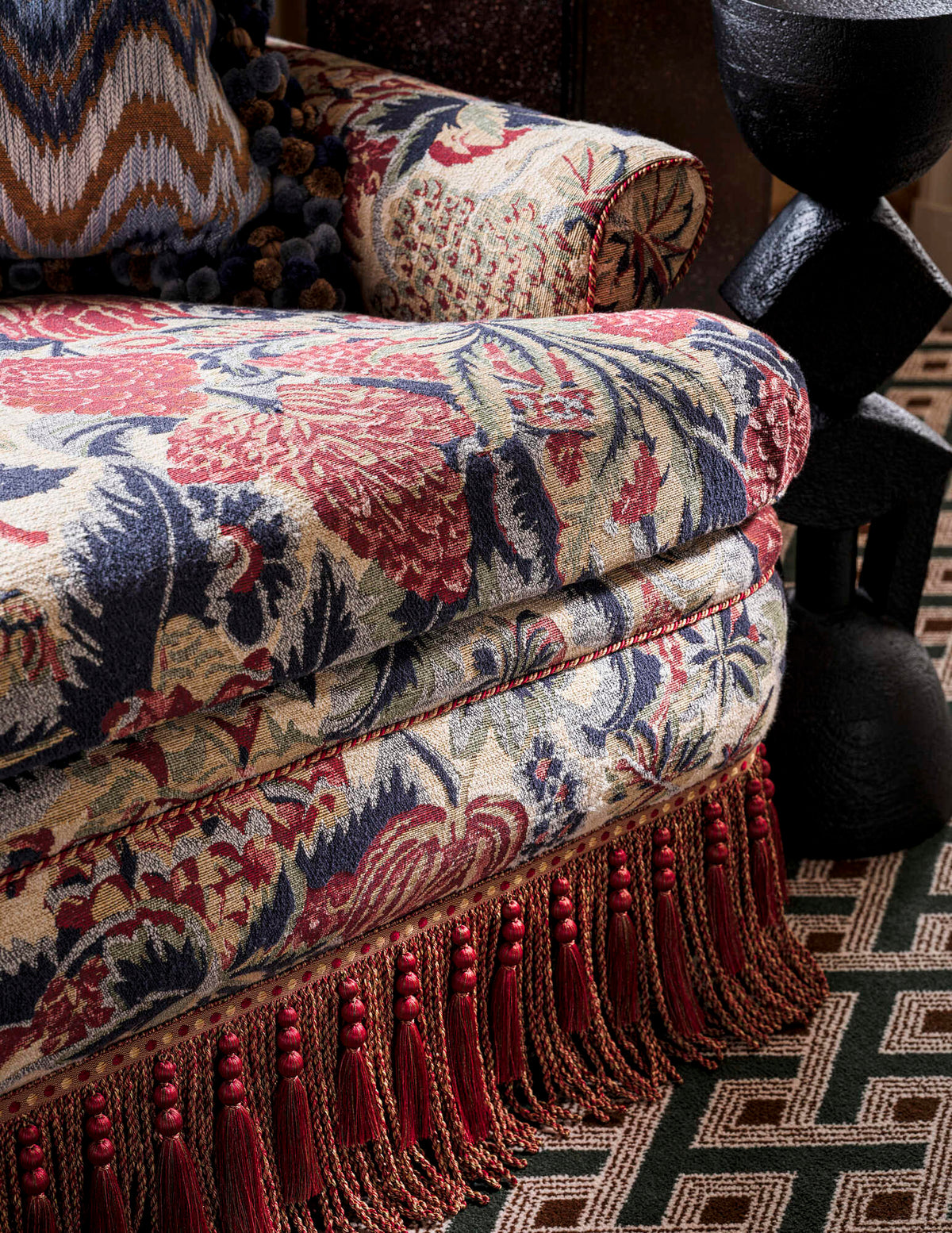 Samuel and Sons Romaunt Tasseled Bullion Fringe — scenography