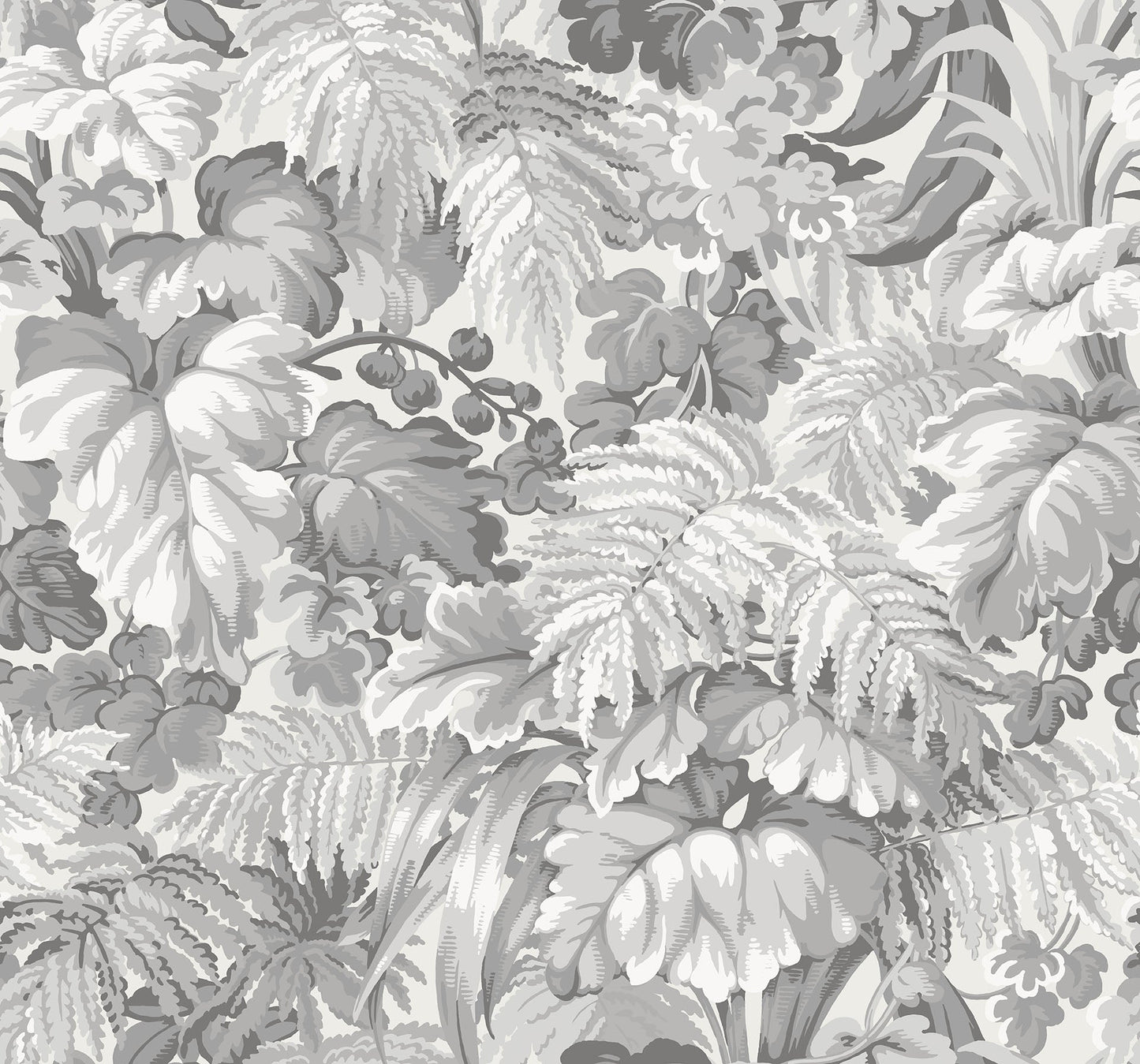 Cole & Son Royal Fernery - Warm Grey
