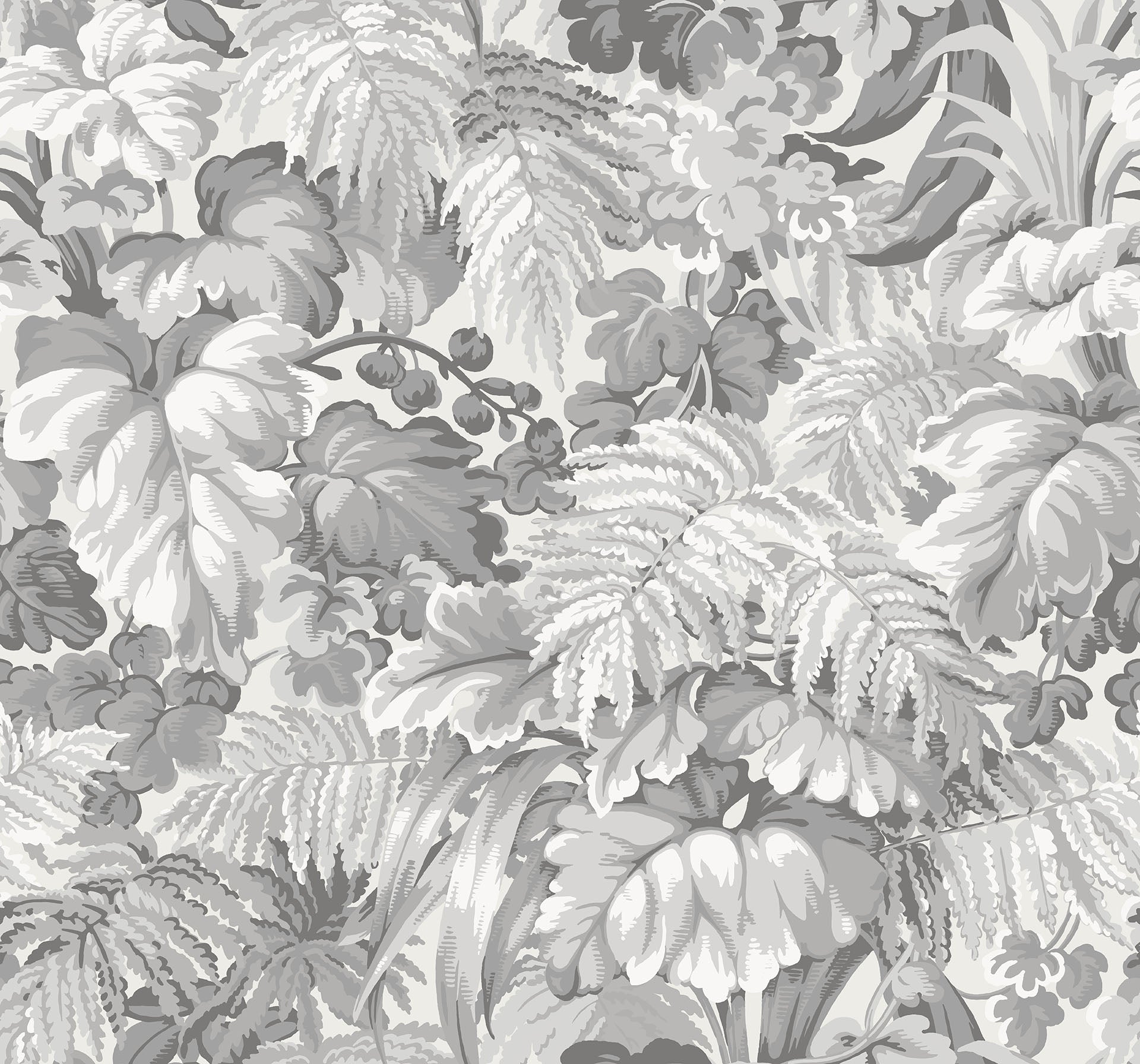 Cole & Son Royal Fernery - Warm Grey
