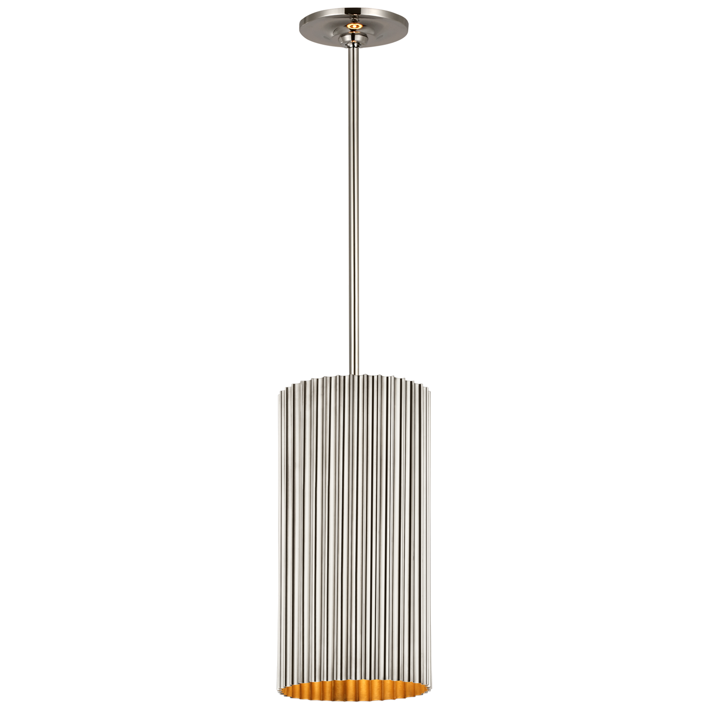 Visual Comfort | Marie Flanigan | Rivers Small Fluted Pendant