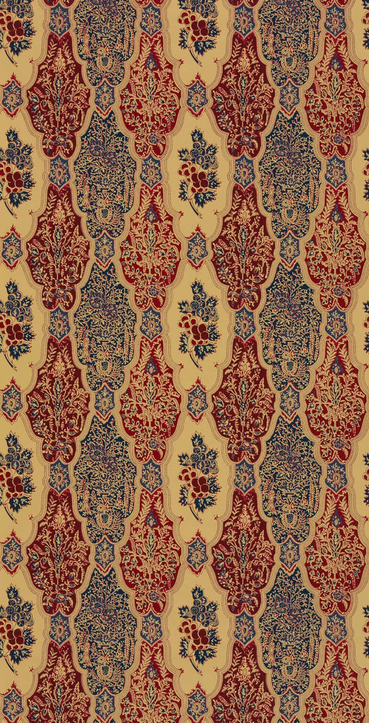 Pierre Frey Batik Raisin - Rouge