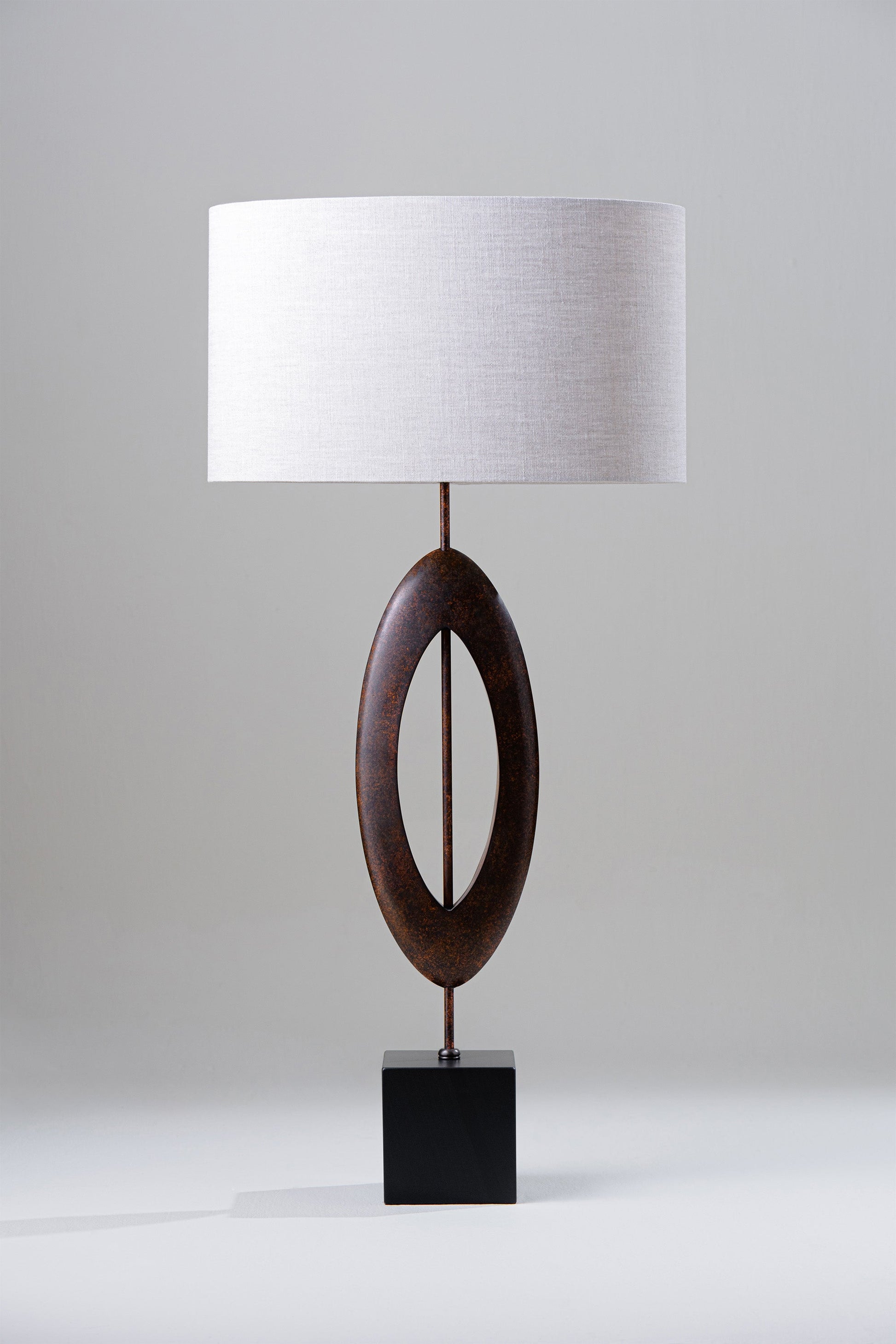 Sculpted Manhattan Lamp - Copper