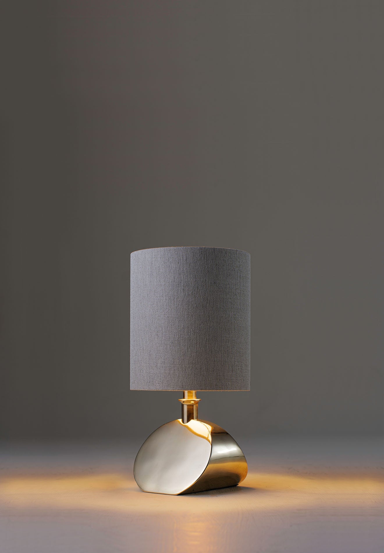 Sway Lamp - Polished Brass lit