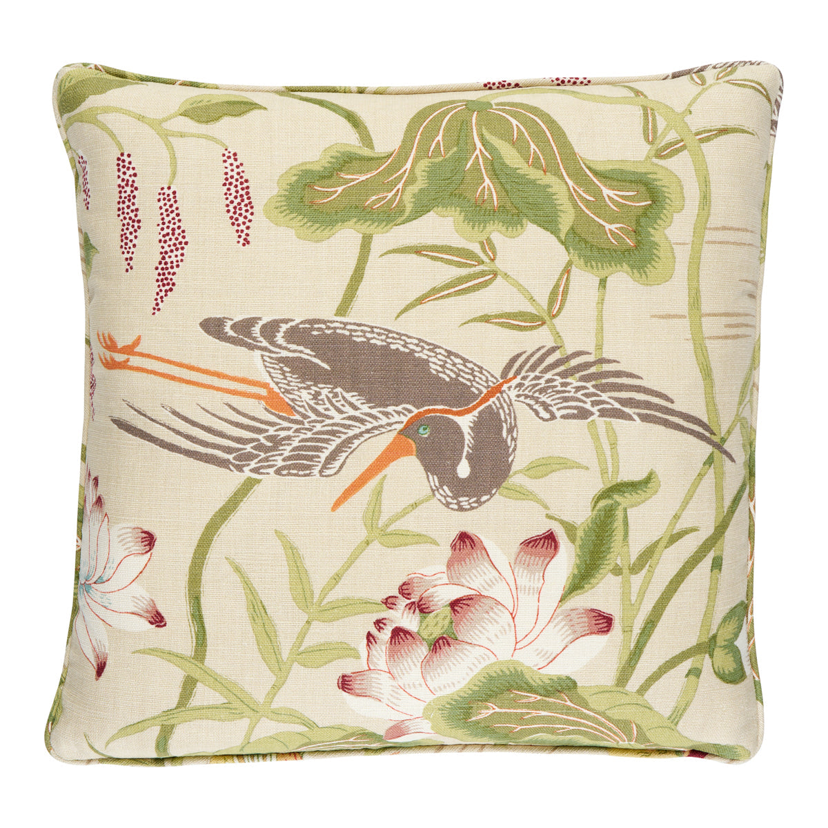 Schumacher | Lotus Garden Pillow fabric - SO17293604