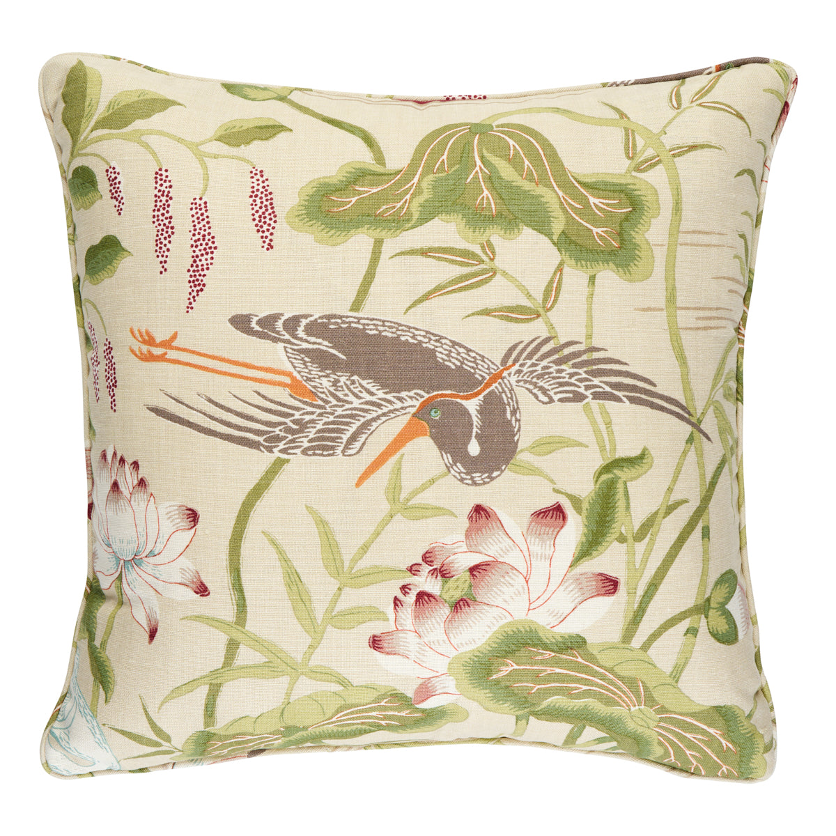 Schumacher | Lotus Garden Pillow fabric - SO17293606
