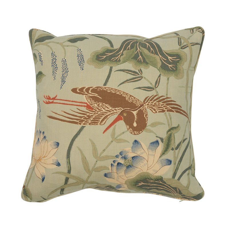 Schumacher | Lotus Garden Pillow fabric - SO17293804