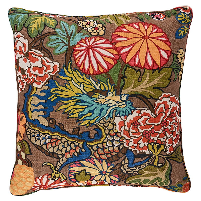 Schumacher | Chiang Mai Dragon Pillow fabric - SO17327406