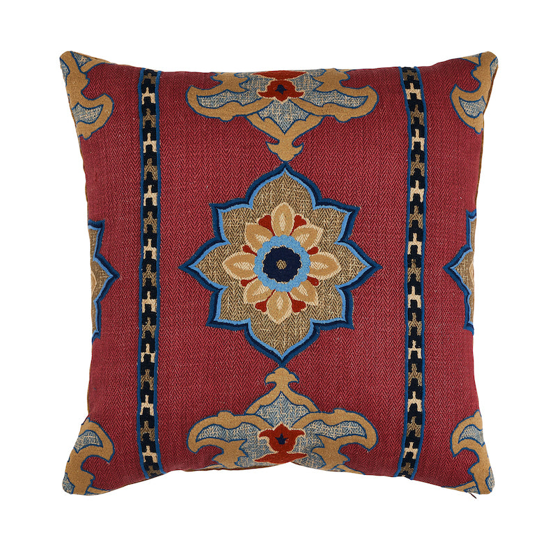 Schumacher | Temara Embroidered Pillow fabric - SO17518006