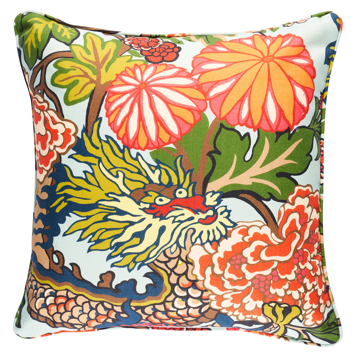 Schumacher | Chiang Mai Dragon I/O Pillow fabric - SO17731004