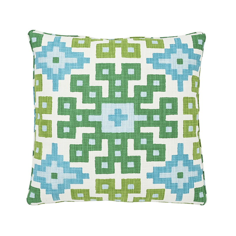 Schumacher | Palmetto Print Pillow fabric - SO17745005