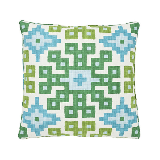 Schumacher | Palmetto Print Pillow fabric - SO17745005