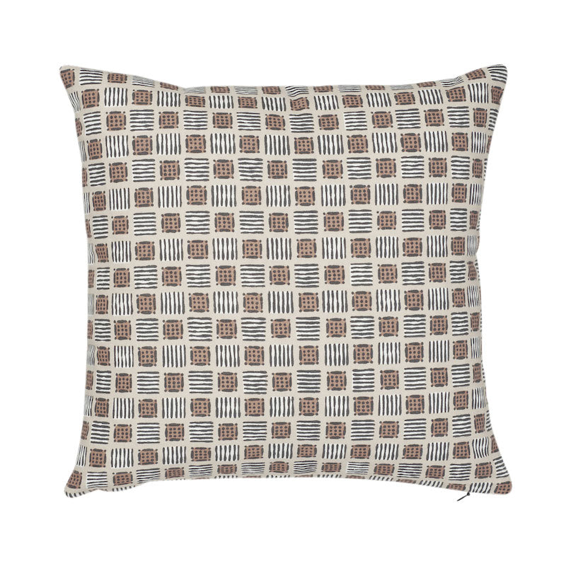 Schumacher | Mottley Grid Pillow fabric - SO17786005