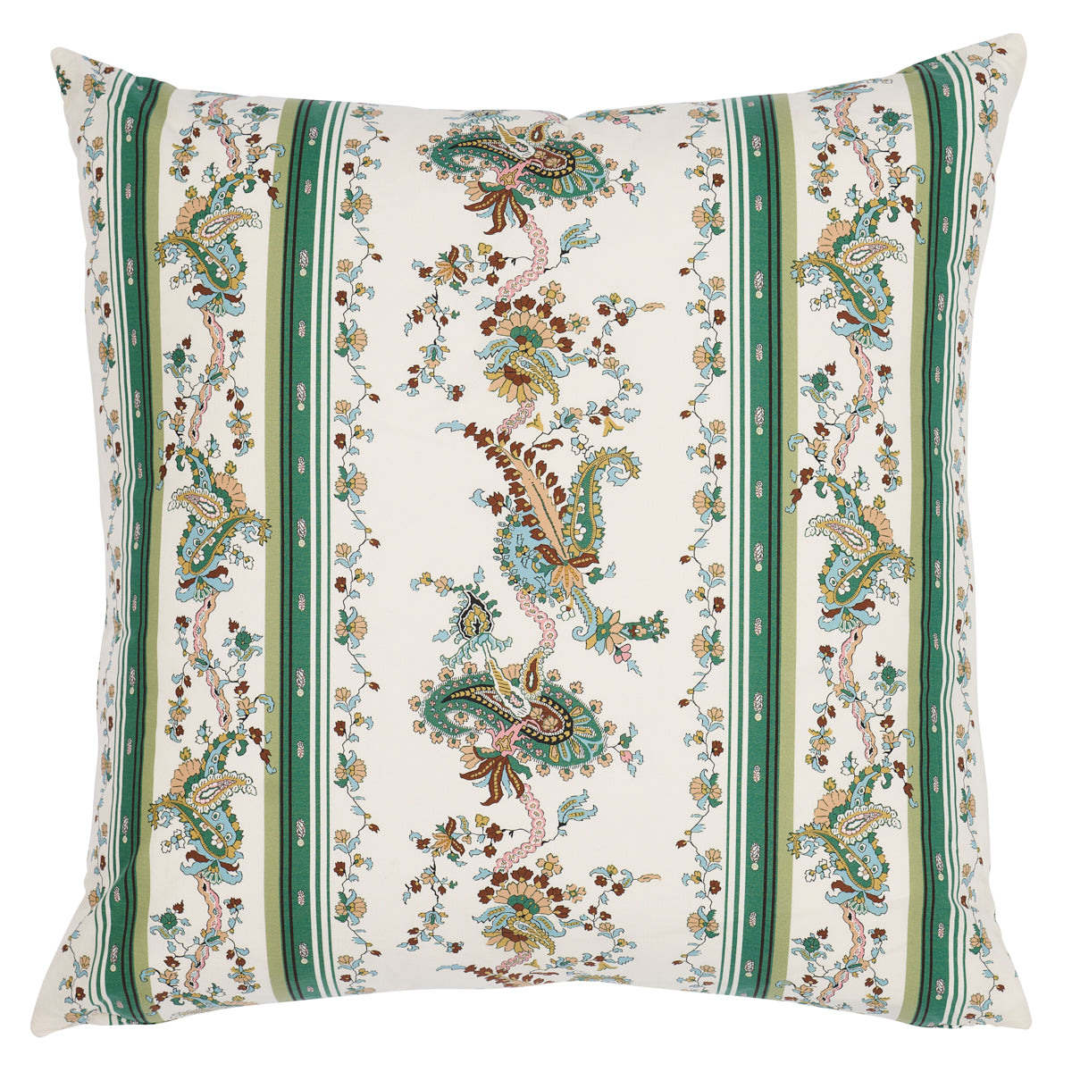 Schumacher | Elena Paisley Stripe Pillow fabric - SO17998106
