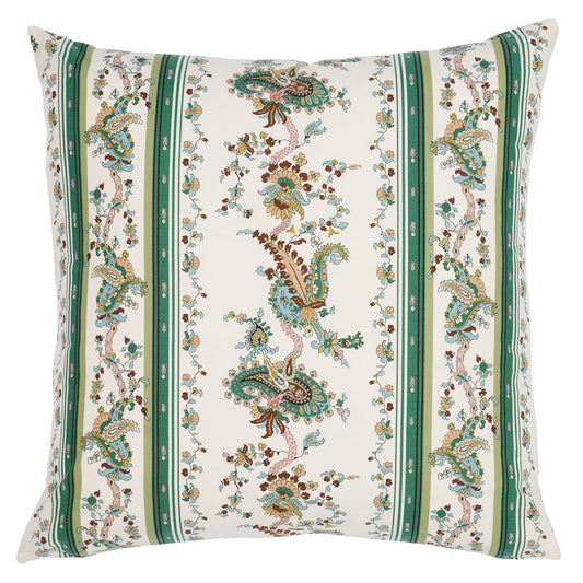 Schumacher | Elena Paisley Stripe Pillow fabric - SO17998106