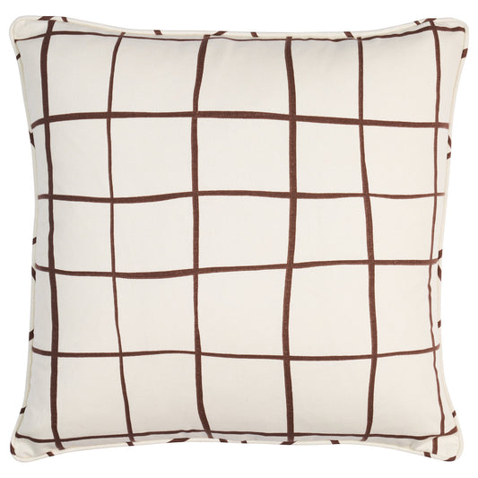 Schumacher | Painterly Windowpane Pillow fabric - SO18029105