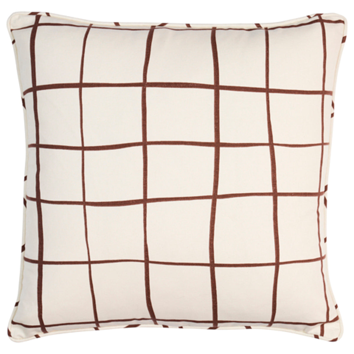 Schumacher | Painterly Windowpane Pillow fabric - SO18029106
