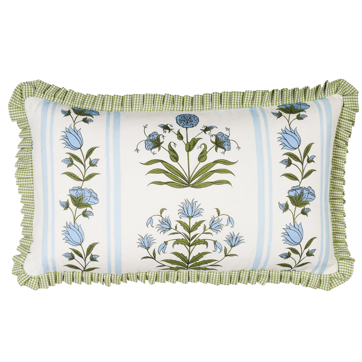 Schumacher | Royal Poppy Stripe Pillow fabric - SO18067014