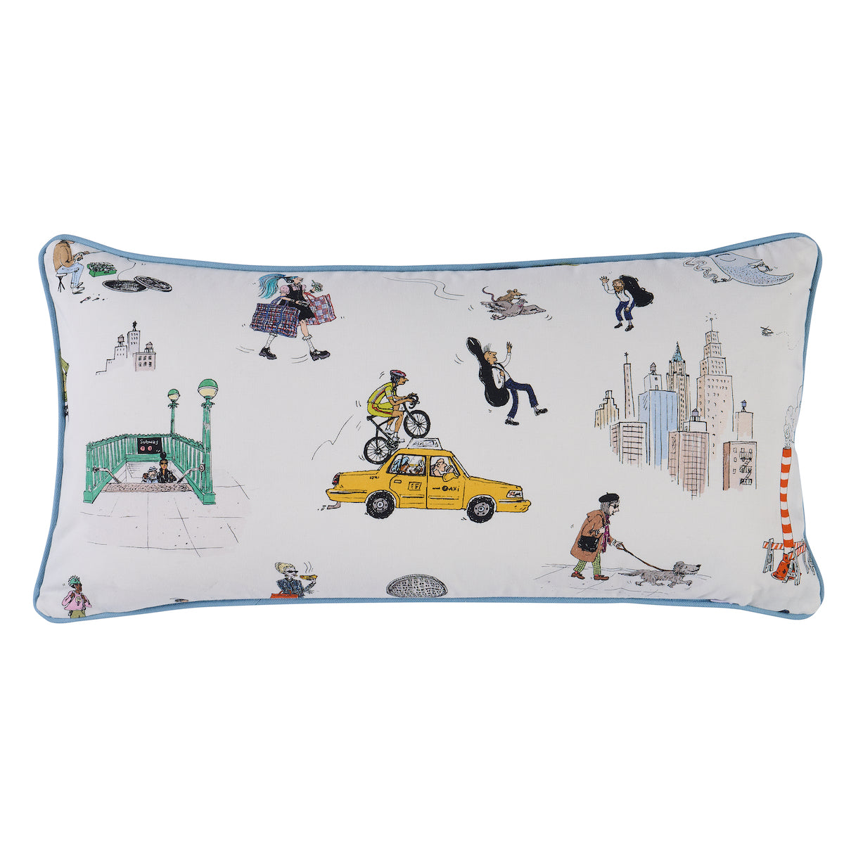 Schumacher | Street Scenes Pillow fabric - SO18233218