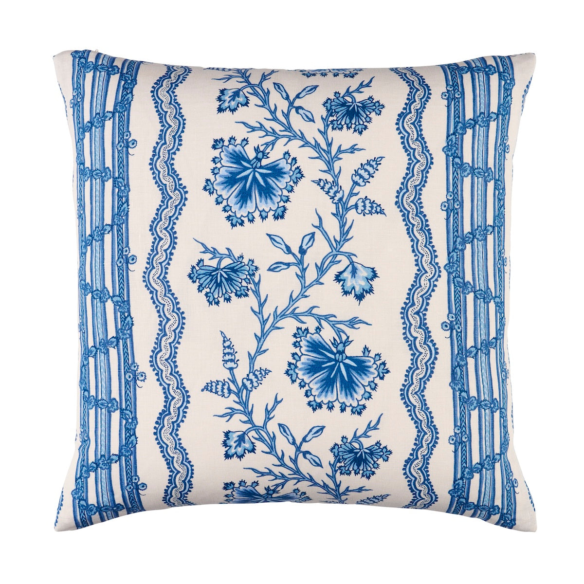 Schumacher | Parvati Floral Stripe Pillow fabric - SO18271204