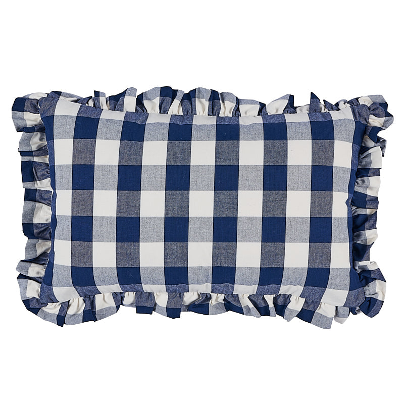 Schumacher | Camden Cotton Check Pillow fabric - SO63043017