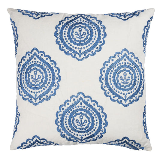 Schumacher | Olana Embroidery Pillow fabric - SO7020606