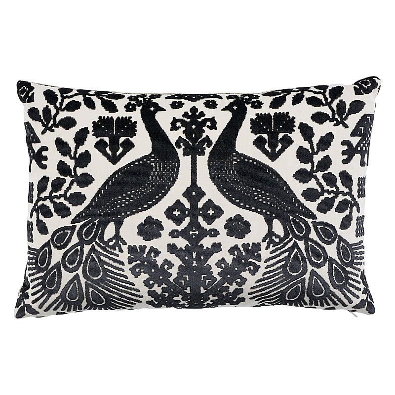 Schumacher | Pavone Velvet Pillow fabric - SO7297015
