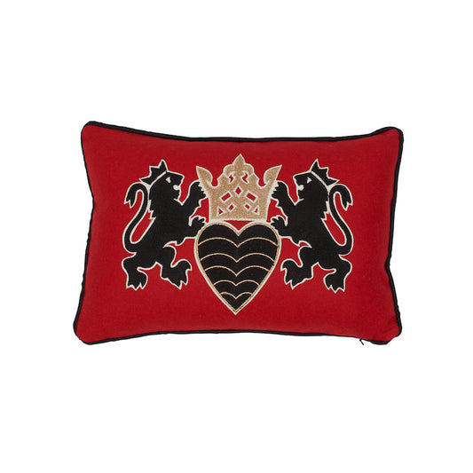 Schumacher | Lionheart Applique Pillow fabric - SO7302011